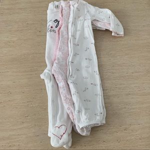 3 for $30   3 PACK BUNDEL BABY GIRL PAJAMAS